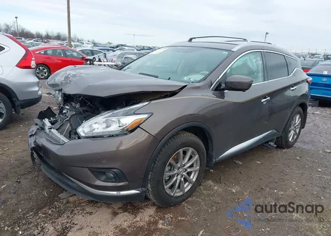 2016 Nissan Murano Sl from USA, damaged, VIN 5N1AZ2MH8GN120434